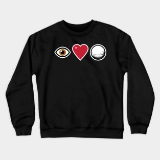 I Love Golf Crewneck Sweatshirt